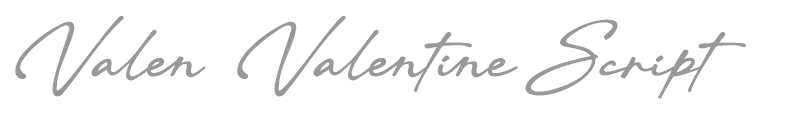 Valen Valentine Script